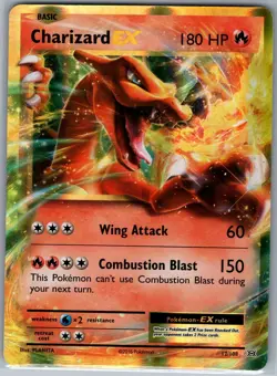 Charizard EX 12/108 XY - Evolutions - Pokemon Card - NM - Image 1