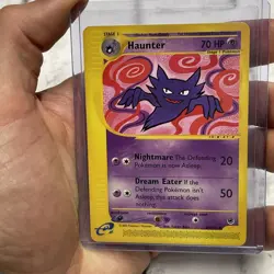 Pokemon TCG HAUNTER Expedition Base Set Unlimited 80/165 Rare Card 2002 LP+ Vtg - Image 1