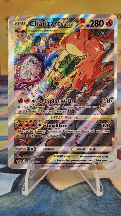 Charizard VSTAR Pokemon Trading Card Game SWSH262 Black Star Promo OC - Image 1