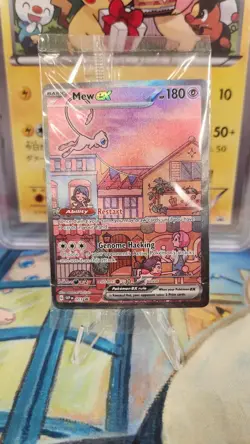Mew ex 053 Sv: Scarlet & Violet Promo Cards Holo - SEALED - Image 1