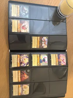 Disney Lorcana The First Chapter 70 Card Partial Set W/ Foils, Promo and Binder - Image 2