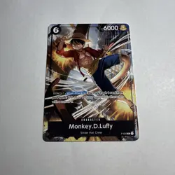 Monkey D Luffy P-035 Pirates Party Vol 3 Promo One Piece Card English SEALED - Image 1