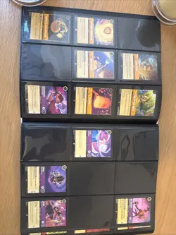 Disney Lorcana The First Chapter 132 Card Partial Set W/ Foils, Promo and Binder - Image 4