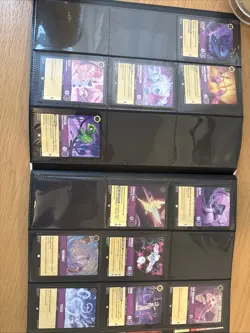 Disney Lorcana The First Chapter 132 Card Partial Set W/ Foils, Promo and Binder - Image 5