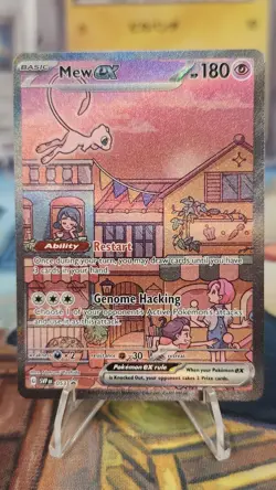 Mew EX SVP 053 Pokemon TCG Scarlet & Violet 151 UPC Promo Card - Image 1