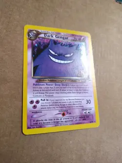 Pokemon TCG Neo Destiny Dark Gengar Holo Card 6/105 Unlimited Rare - Image 2