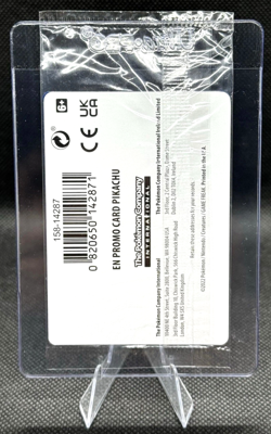 POKEMON PIKACHU 028/078 HOLO RARE POKEMON GO STORE PROMO CARD SEALED - Image 2
