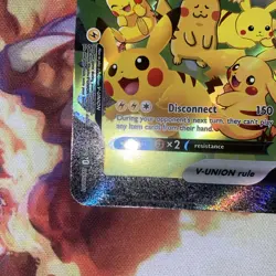 Pikachu V-Union Jumbo Card Sword & Shield Black Star Promos - Image 5
