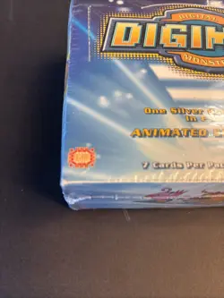 1999 Digimon Booster Box Animated Series Edition Trading Cards Sealed Box - Image 2