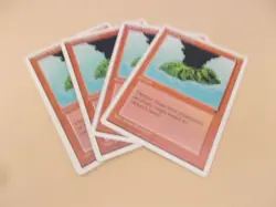Active Volcano x4 LP Magic the Gathering Chronicles - Image 1