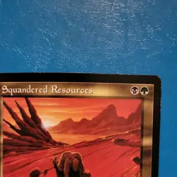 Squandered Resources mtg Visions Regular HP - Image 2