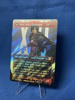Clive, Ifrit's Dominant (Surge Foil) (0530) Final Fantasy Foil (UPDATED) - Image 3