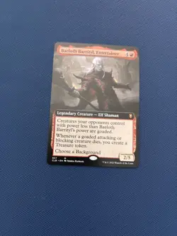 Baeloth Barrityl, Entertainer (Extended Art) - (CLB) - Image 1