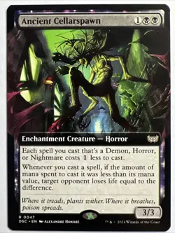 Ancient Cellarspawn - Borderless - Duskmourn - MTG - Magic the Gathering - Image 1