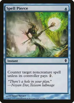 2x Spell Pierce Zendikar LP MTG - Image 1