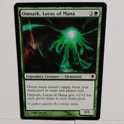 OMNATH, LOCUS OF MANA --- MTG -- WORLDWAKE --- NM - Image 1