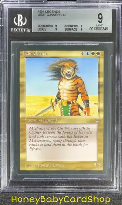 MTG Legends 1994 Jedit Ojanen BGS 9.0Q (Quad) Mint Old School 93/94 - Image 1