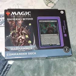 Wizards of the Coast Magic: The Gathering Warhammer 40,000 Commander Deck Necro. - Image 1