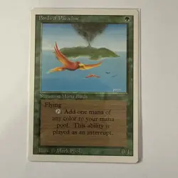 MTG: Birds of Paradise - Revised Edition - NM - Clean - Multiple Available - Image 1