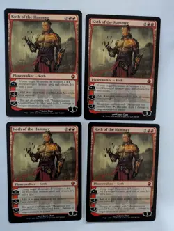 4 Koth of the Hammer Scars of Mirrodin MTG NM Free shipping with tracking - Image 1