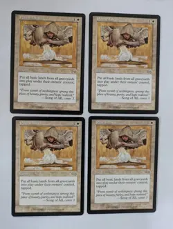 4 Planar Birth Urza's Saga MTG NM Free shipping with tracking - Image 1