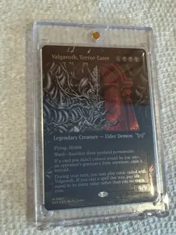 Near Mint x 1 Valgavoth, Terror Eater - Textured Foil - Showcase Duskmourn 0407 - Image 1