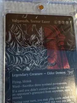 Near Mint x 1 Valgavoth, Terror Eater - Textured Foil - Showcase Duskmourn 0407 - Image 3