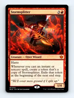 #154 2024 Bloomburrow [ Stormsplitter Mythic - Image 1