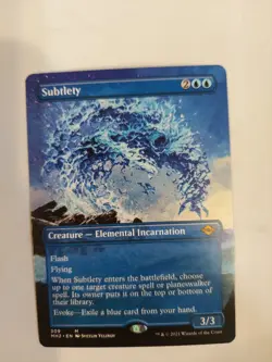 Subtlety (Borderless) Modern Horizons 2 Regular - Image 1