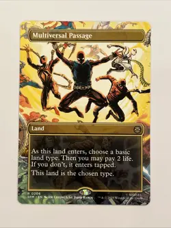 Multiversal Passage 0206 Borderless Regular Marvels Spider-Man - Image 1