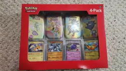 Pokemon Scarlet & Violet - 151 (4-Pack) Mini Tins w/ 4 Promo cards Sam's Sealed - Image 1