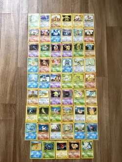 Pokemon Base Set Unlimited 1999 Complete Cards 17-69 Vintage WOTC - Image 1