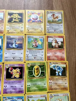 Pokemon Base Set Unlimited 1999 Complete Cards 17-69 Vintage WOTC - Image 3