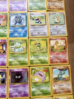 Pokemon Base Set Unlimited 1999 Complete Cards 17-69 Vintage WOTC - Image 5