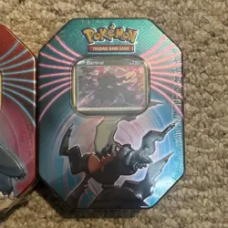 Pokemon TCG Mighty Mysterious Tin Set of Darkrai, Mimikyu & Snorlax. Sealed - Image 4