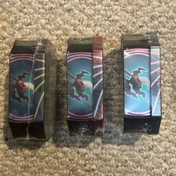 Pokemon TCG Mighty Mysterious Tin Set of Darkrai, Mimikyu & Snorlax. Sealed - Image 5