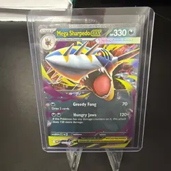 Pokemon TCG Mega Sharpedo-EX 061/094 Phantasmal Flames NM/M - Image 1