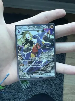 Pokemon TCG Cynthia's Garchomp EX Destined Rivals secret illustration rare MINT - Image 1