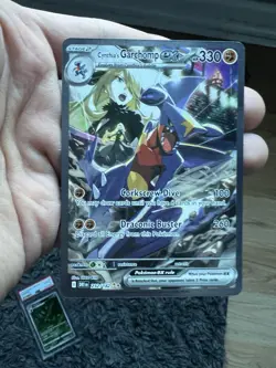 Pokemon TCG Cynthia's Garchomp EX Destined Rivals secret illustration rare MINT - Image 3