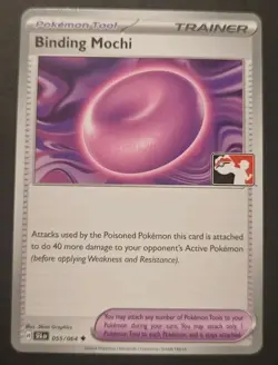Binding Mochi 055/064 Pokemon Play! Prize Pack Series 6 - Image 1