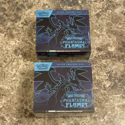 Lot of 2 - Pokemon Mega Evolution Phantasmal Flames Elite Trainer Box ETB Sealed - Image 1