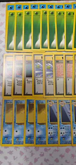 Wizards of the Coast 1999 Pokemon Overgrowth Theme Deck open/complete - Image 5