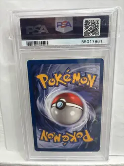 1999 Pokemon Jungle First Edition Rhyhorn #61 PSA 8 NM MT - Image 2