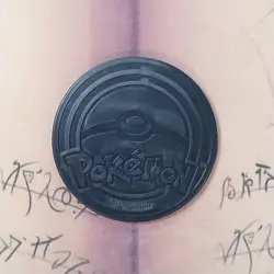 Pokemon TCG Collectible Flip Coin, Snom Blue Holo NM Holiday Exclusive - Image 2