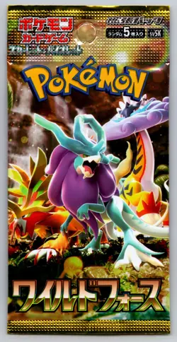 Pokemon Scarlet & Violet Wild Force sv5K Booster Pack Japanese | Sealed - Image 1