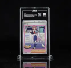 Pokemon Lacey 175/131 SIR - Prismatic Evolutions Scarlet & Violet TAG 10 PSA - Image 2