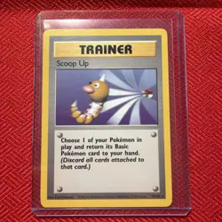 Pokemon TCG - Scoop Up 78/102 - Rare Unlimited - Base Set Unlimited - Image 1