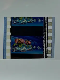 Pokemon Film 35mm Cell The First Movie Venusaur Vaporeon Authentic Film Cell - Image 1