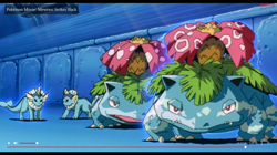 Pokemon Film 35mm Cell The First Movie Venusaur Vaporeon Authentic Film Cell - Image 3
