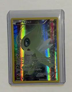 POKEMON POKEMON TCG 2016 CELEBI XY111 XY BLACK STAR PROMO FULL ART HOLO VF - Image 1